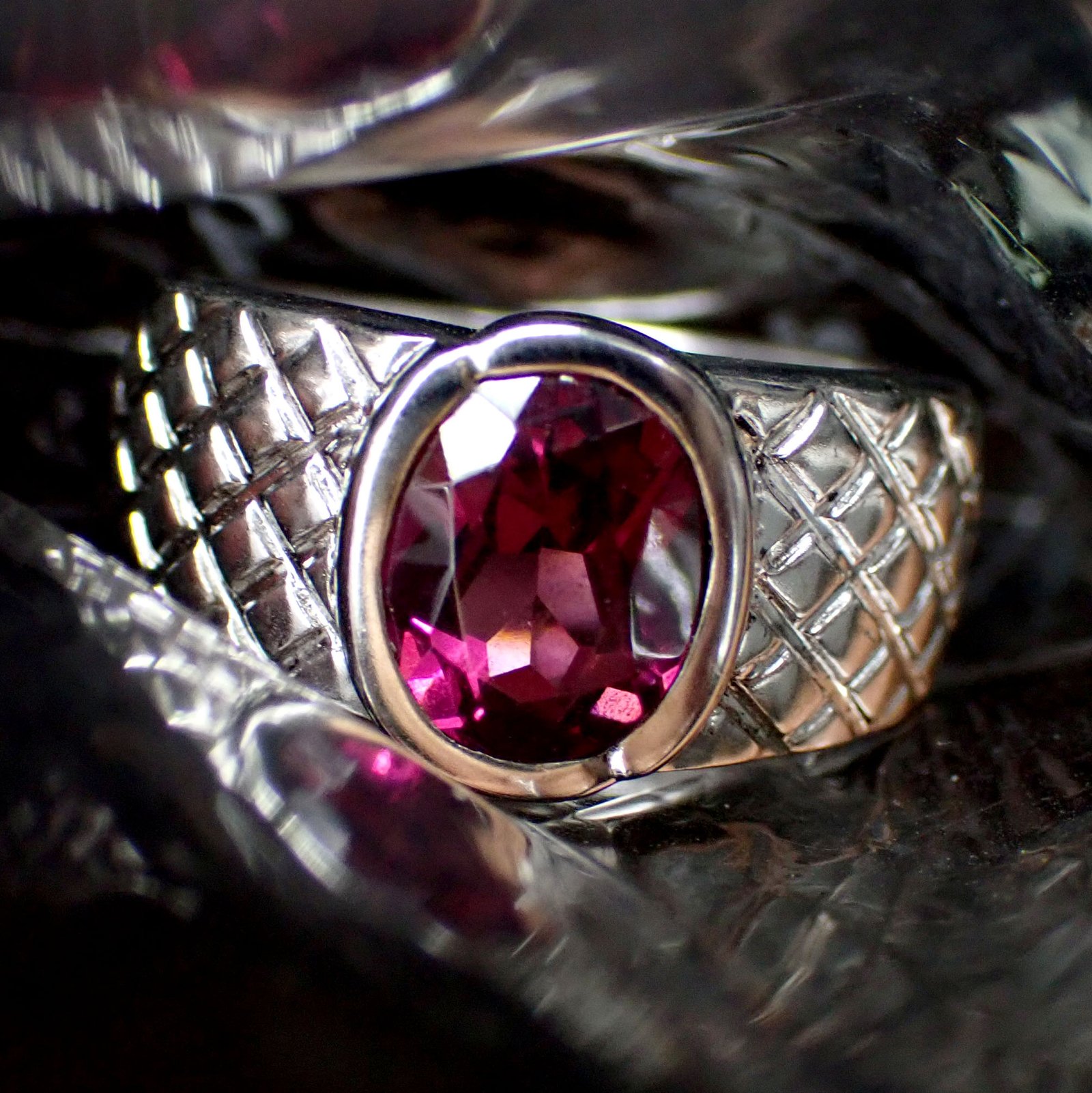 Malaya Garnet Ring 3.10ct