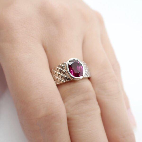 Malaya Garnet Ring 3.10ct - Image 6