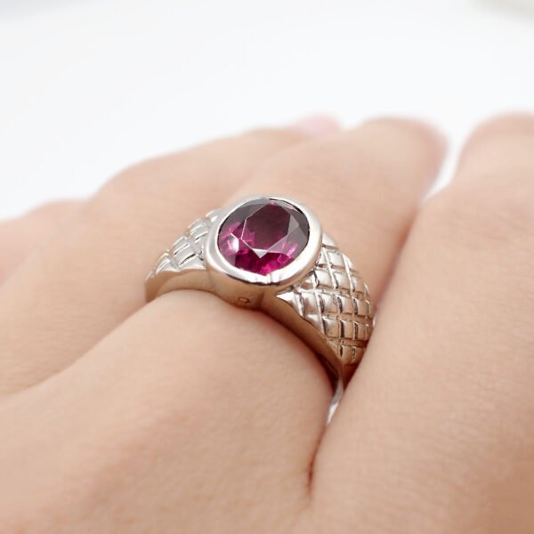 Malaya Garnet Ring 3.10ct - Image 5