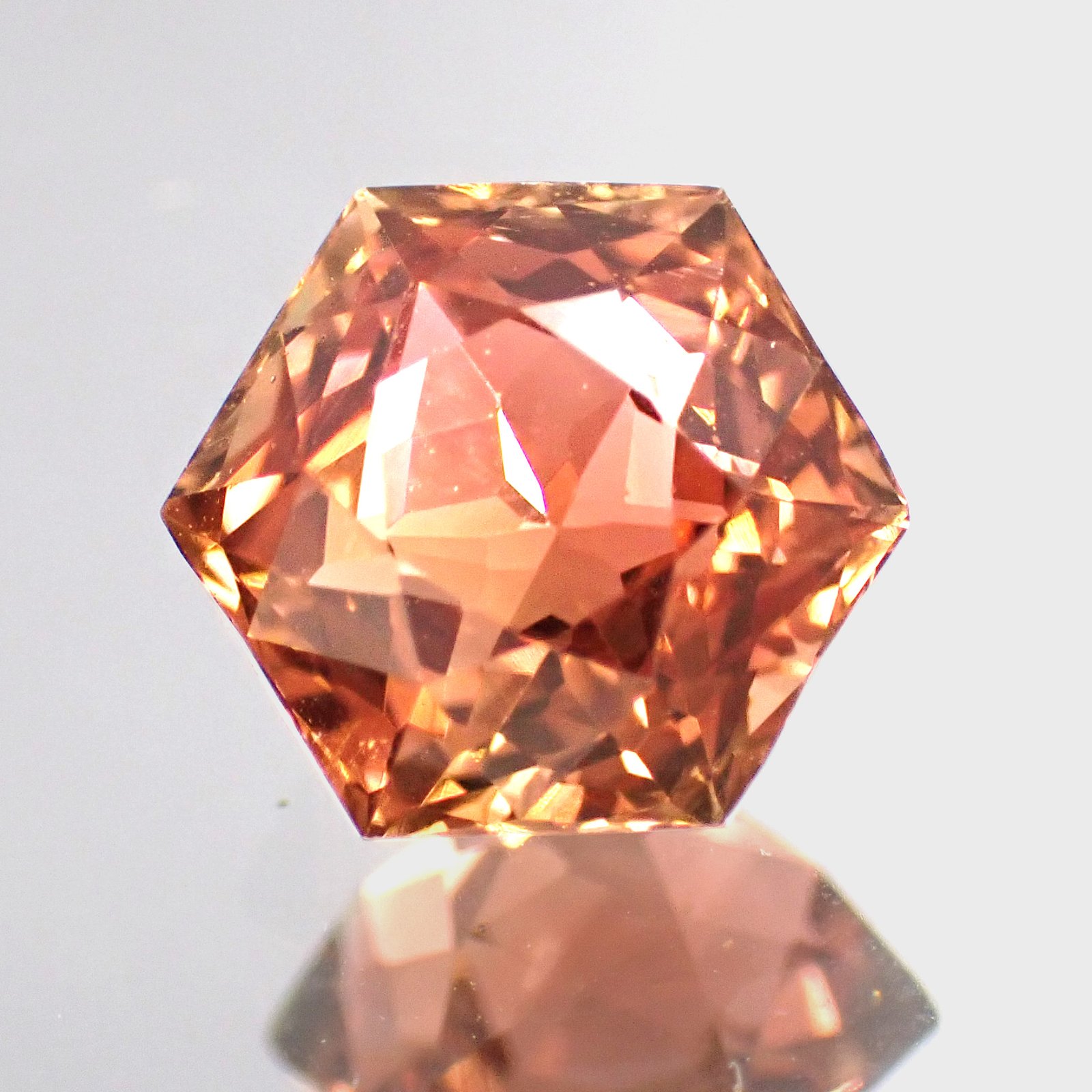 Extreme! Hexagon Orange Tourmaline 2.80ct
