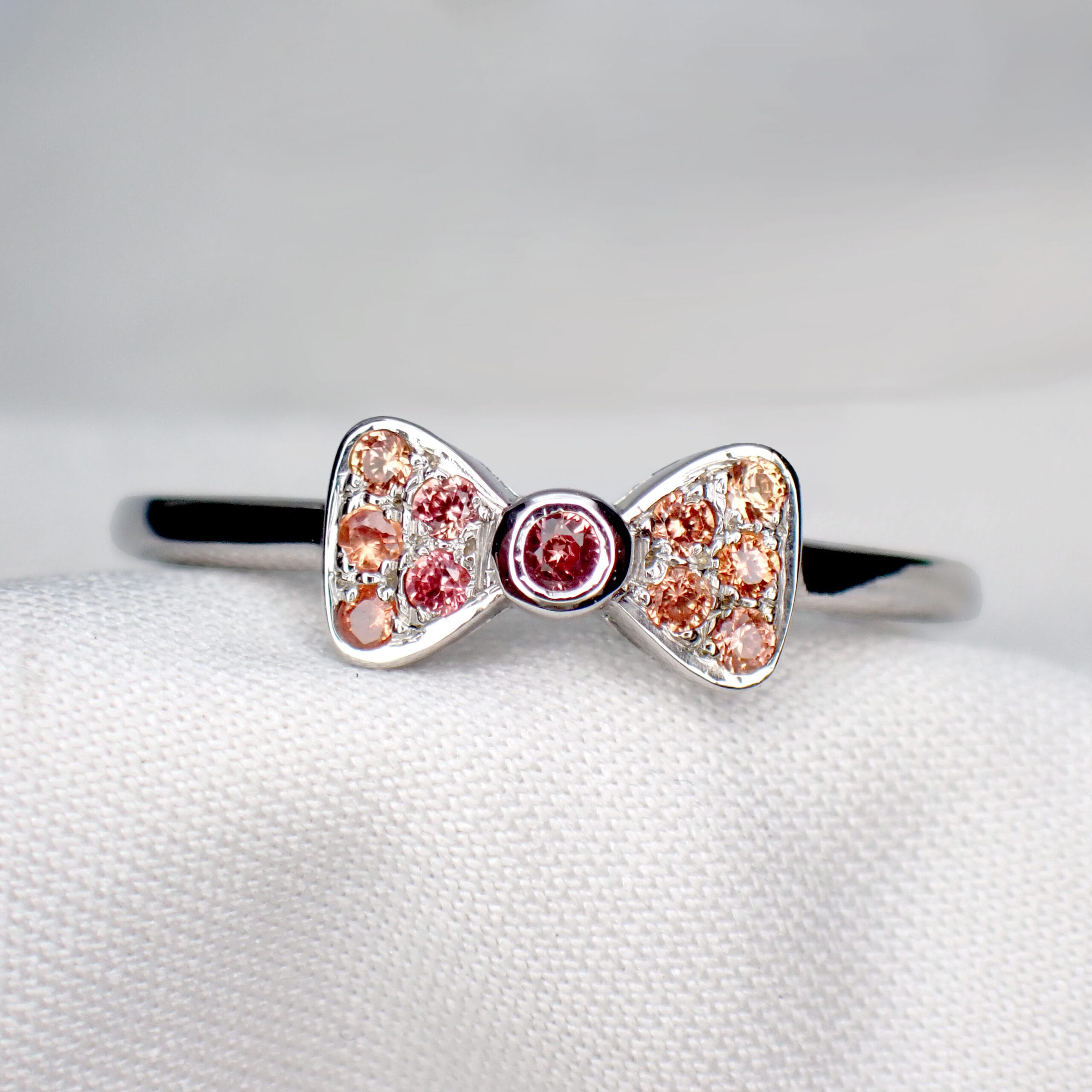 Ribbon Padparadscha Ring - 1